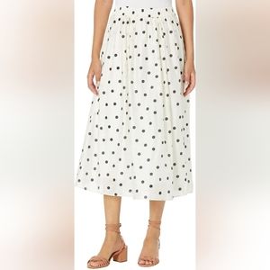 Buffalo David Britton mid length polka dot skirt